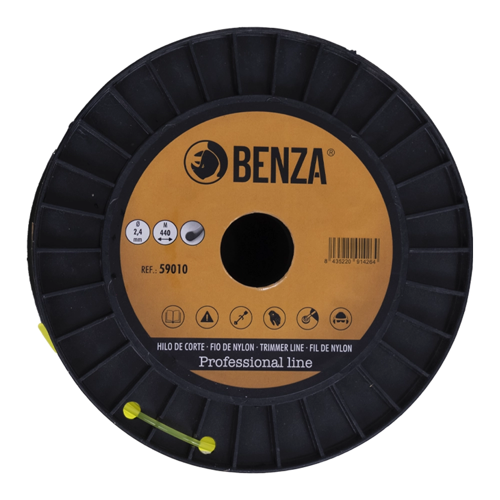 Bobine de Nylon Benza - Redondo 2.4 MM x 440 M